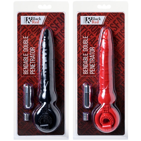 Гибкая насадка ToyFa Black&amp;Red