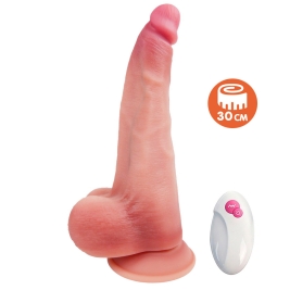 Огромный фаллос-вибратор Erowoman ER-30122