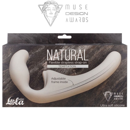 Страпон безремневой Natural Temptation