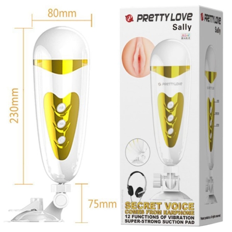 Мастурбатор с вибрацией Baile - Sally